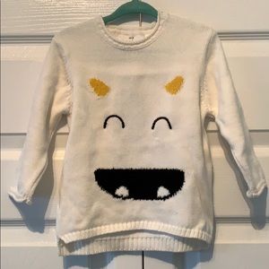Knit wear sweater